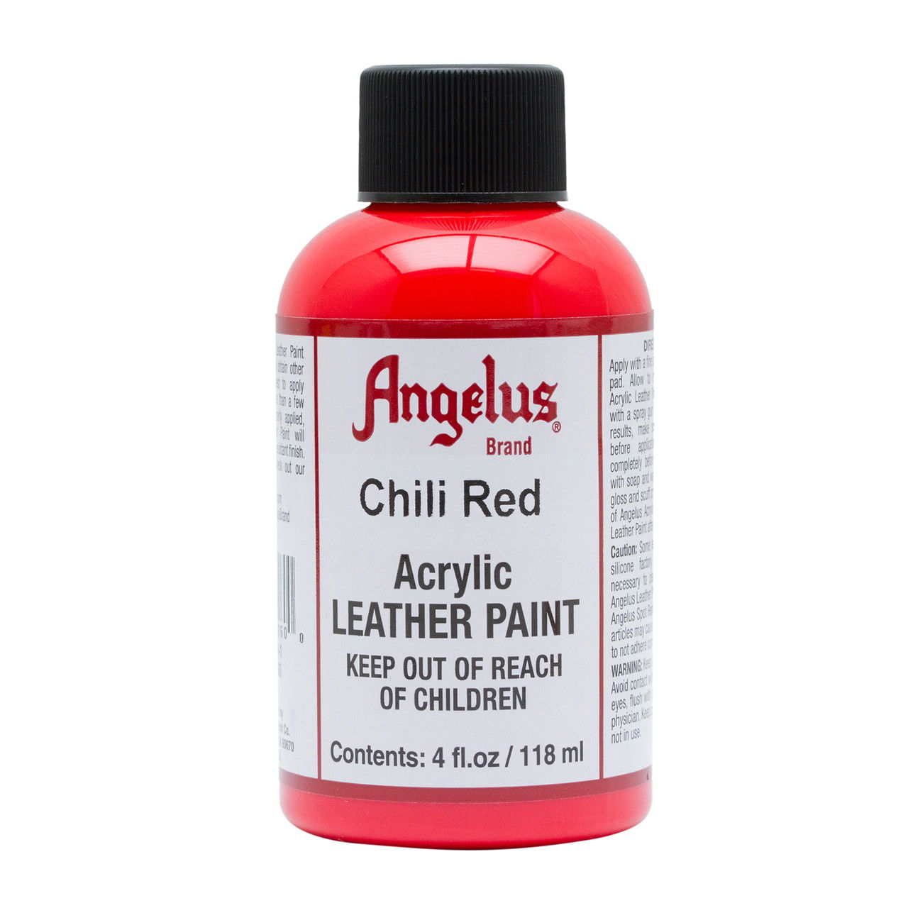 Angelus Leather Paint 4 oz. Chili Red - (1000083895)