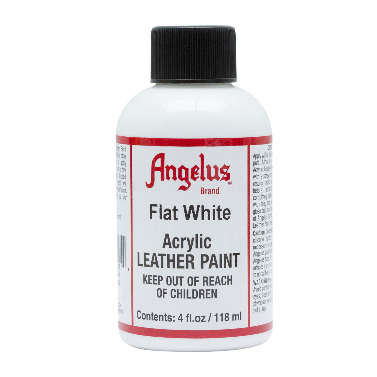 Angelus Leather Paint 4 oz. Flat White - (1000081603)