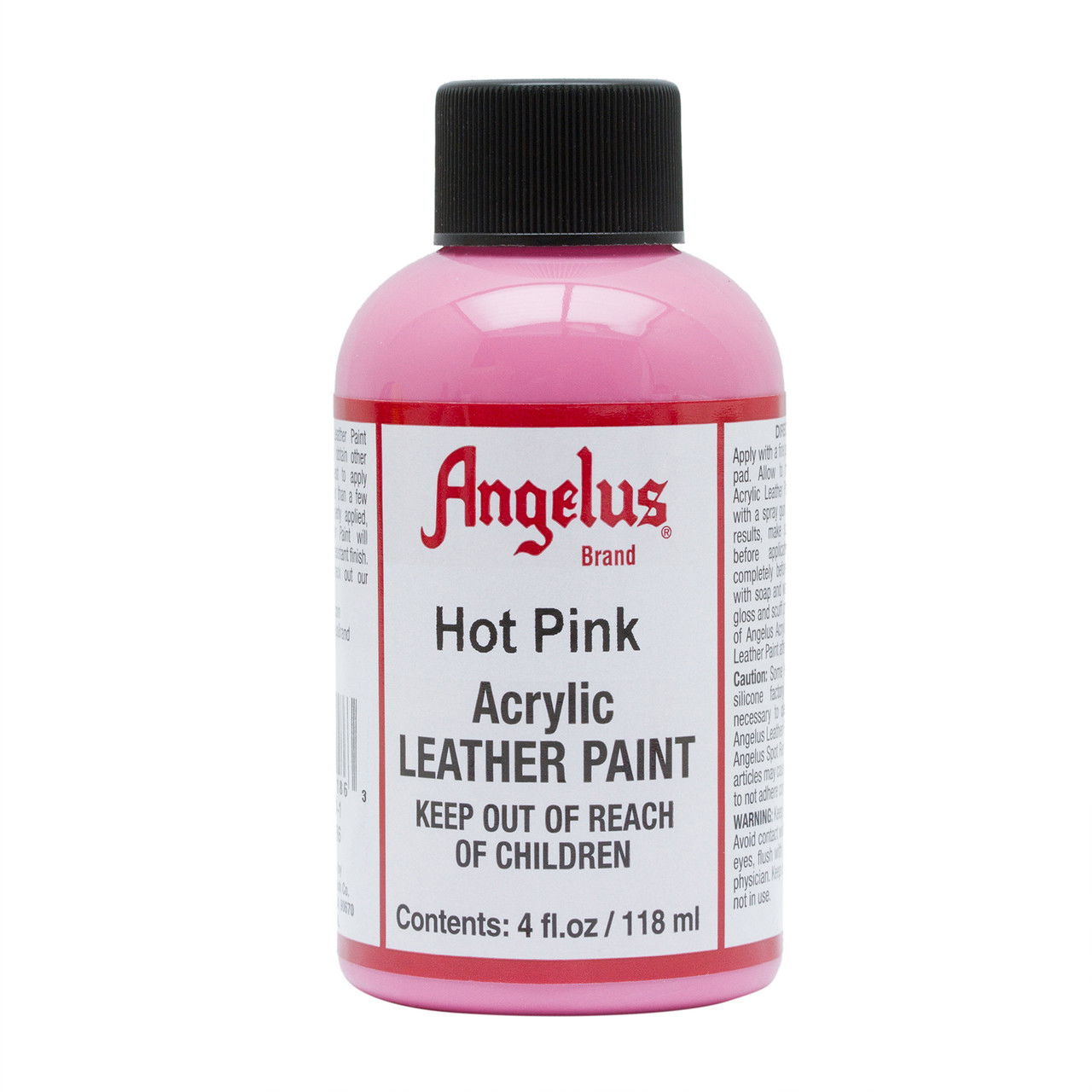 Angelus Leather Paint 4 oz. Hot Pink - (1000083885)