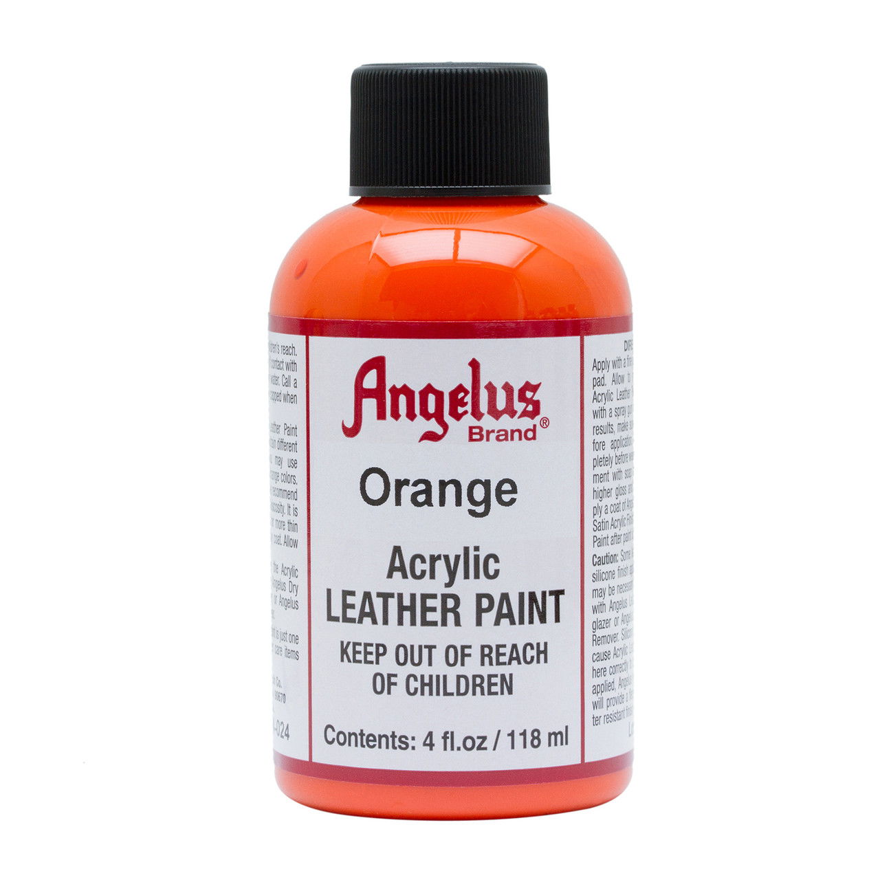 Angelus Leather Paint 4 oz. Orange - (1000083841)