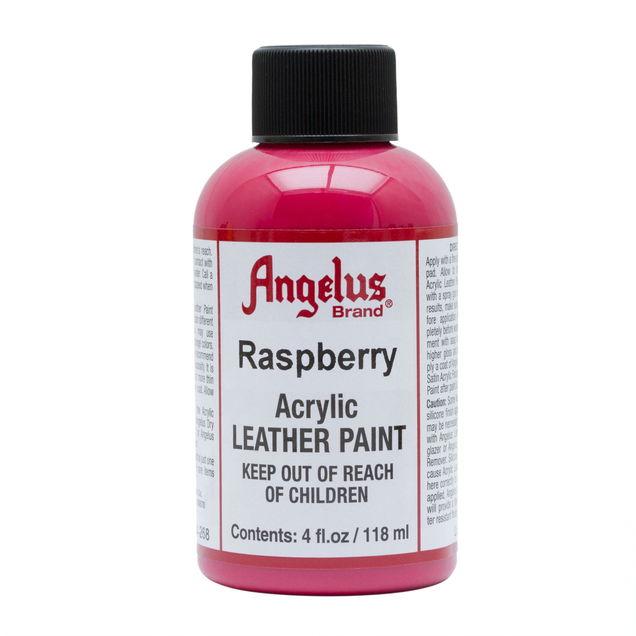 Angelus Leather Paint 4 oz. Raspberry - (1000083903) Angelus Leather Paint 4 oz. Raspberry - (1000083903)
