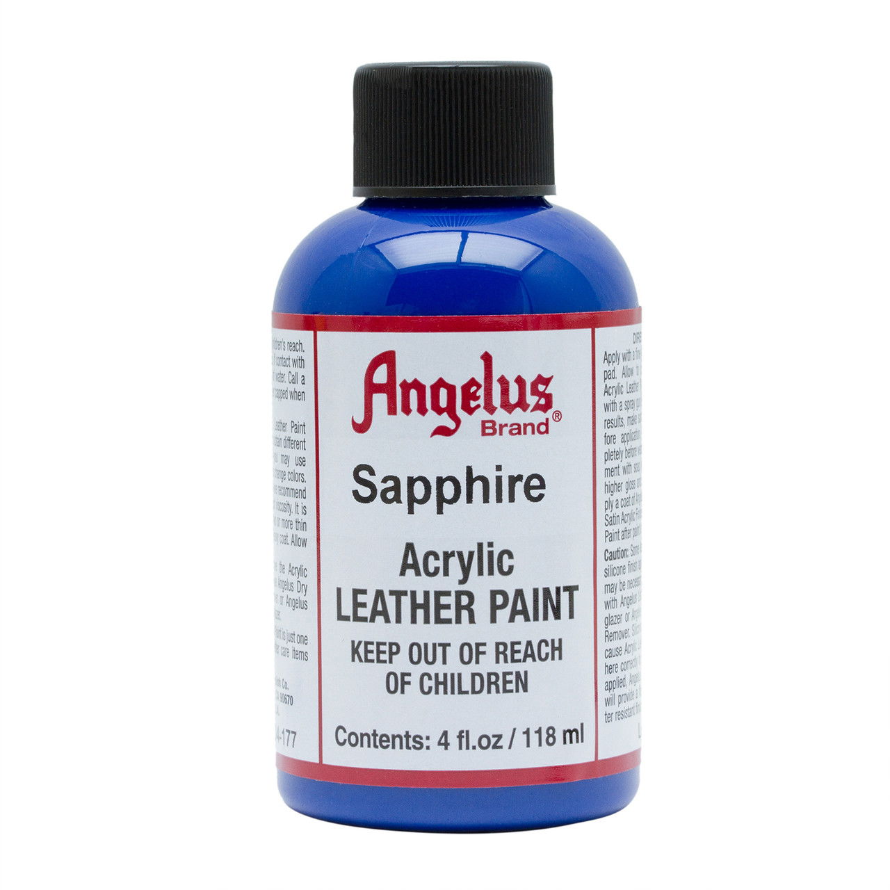Angelus Leather Paint 4 oz. Sapphire - (1000083876)