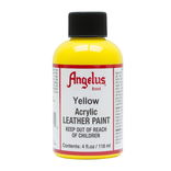 Angelus Leather Paint 4 oz. Yellow - (1000081601)