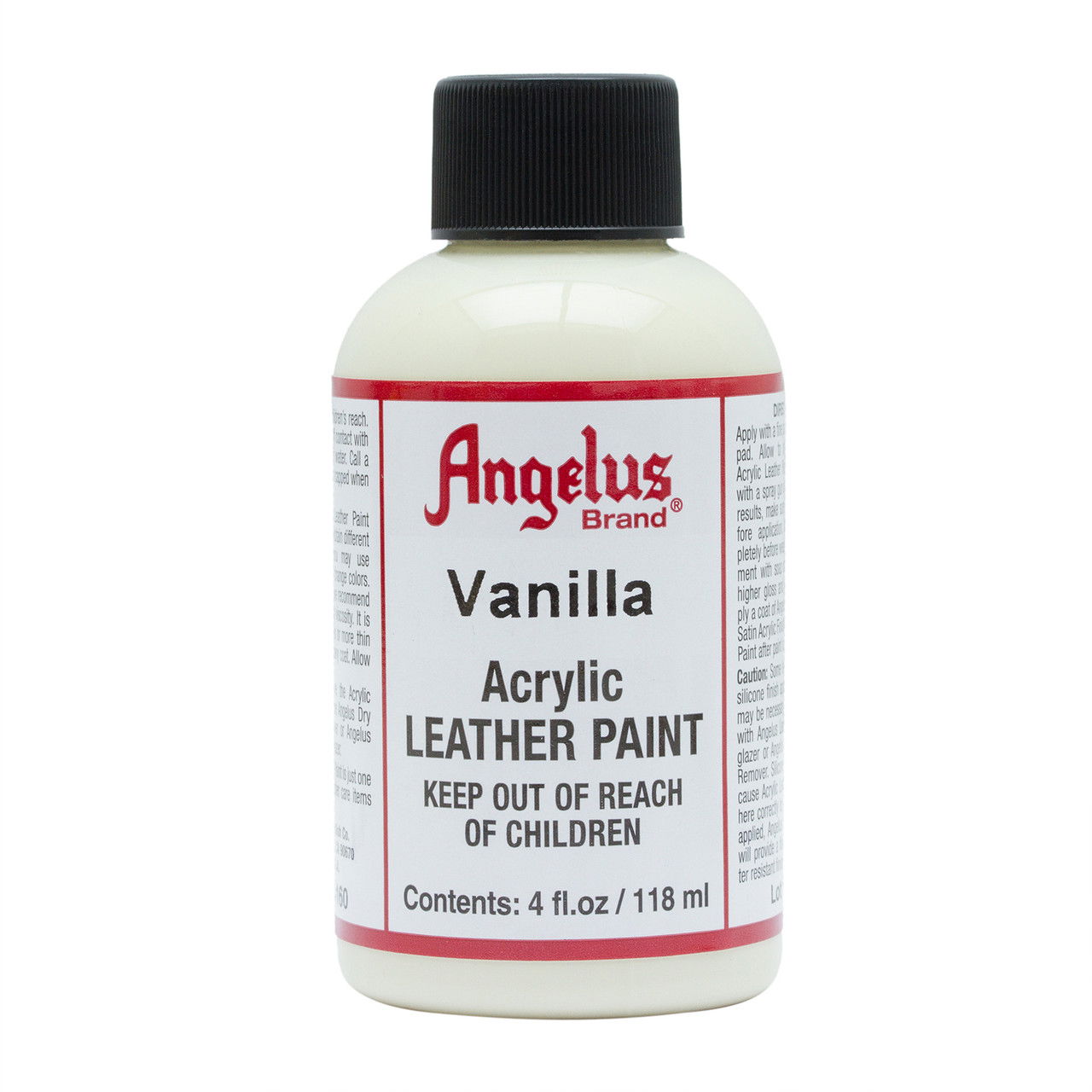 Angelus Leather Paint 4 oz. Vanilla - (1000083861)