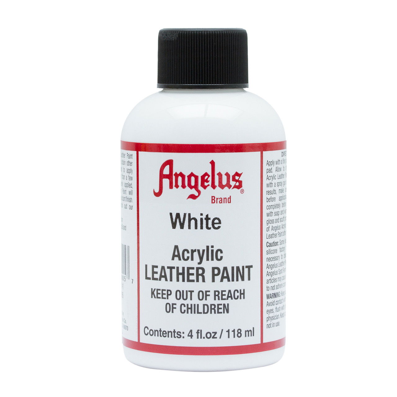 Angelus Leather Paint 4 oz. White - (1000081598)