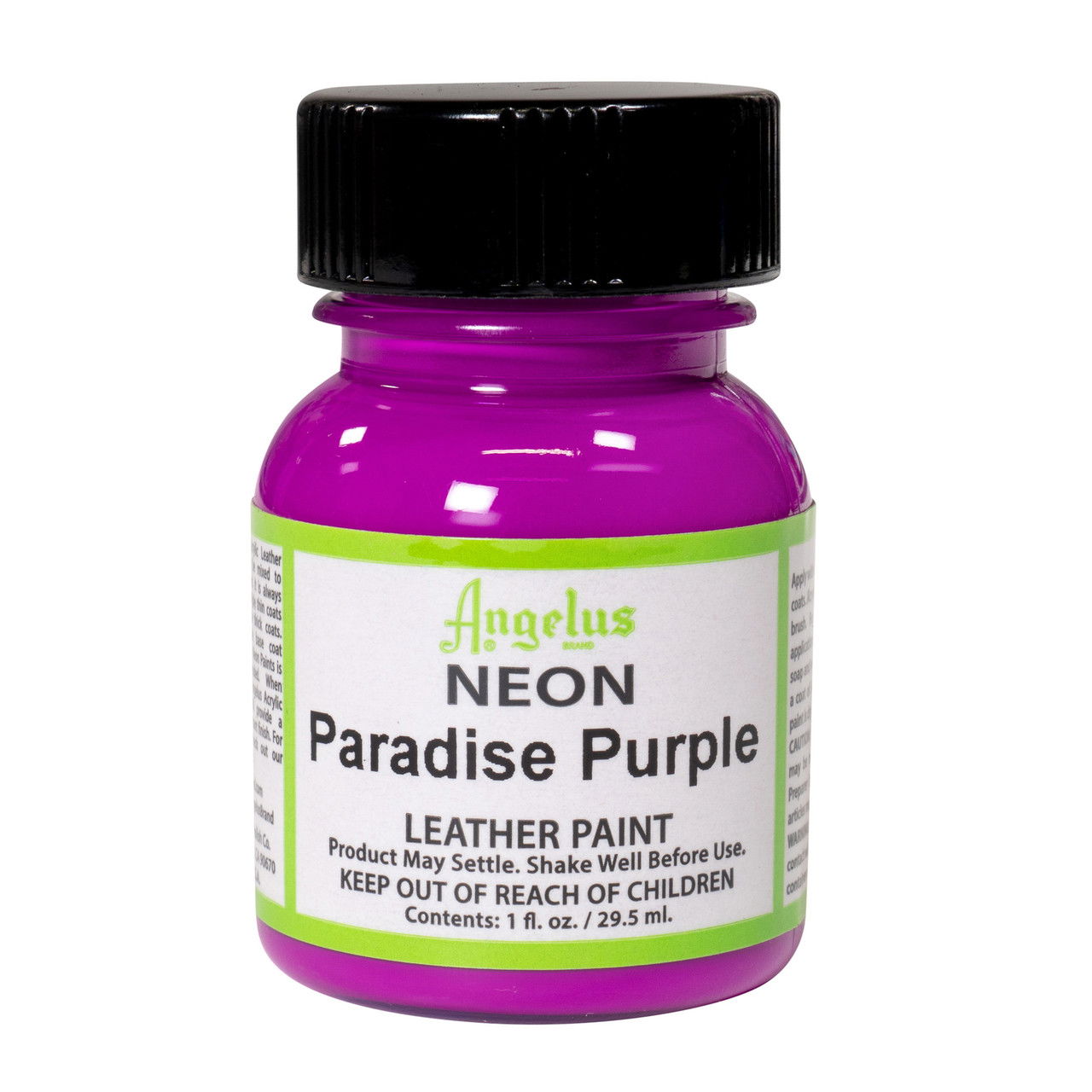 Angelus Neon Paint 1 oz. Paradise Purple - (1000081591)