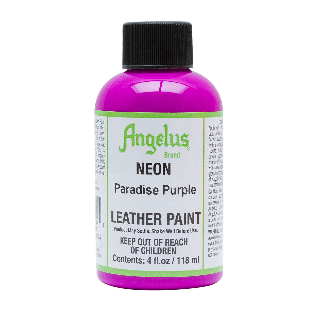 Angelus Neon Paint 4 oz. Paradise Purple - (1000083922)