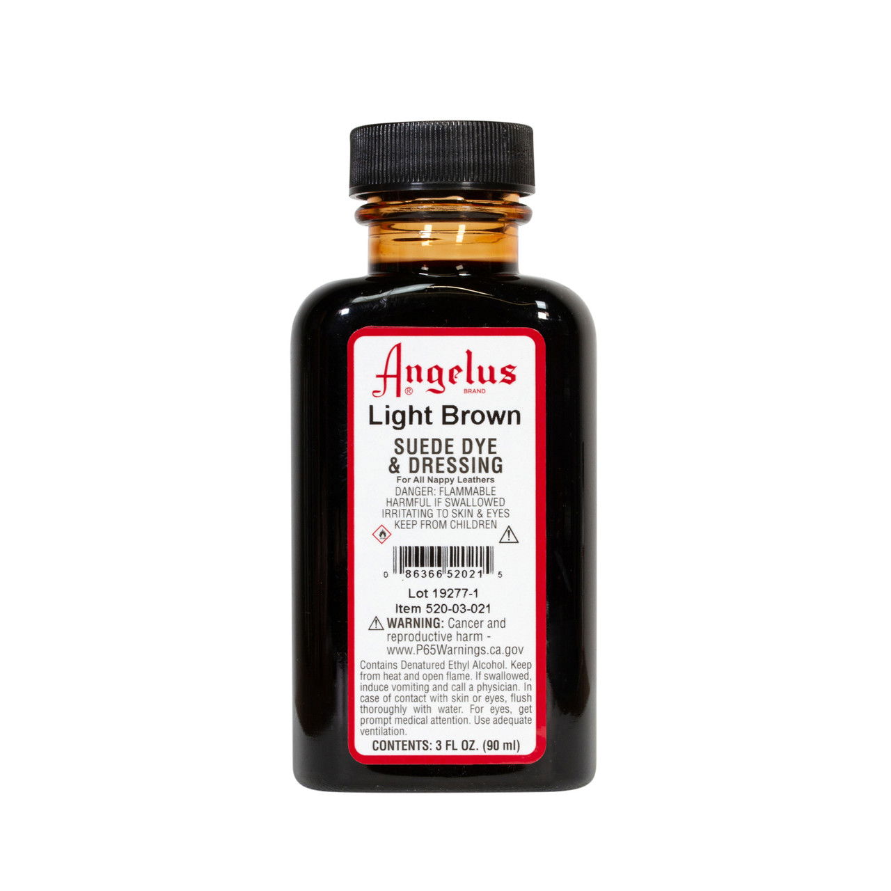 Angelus Suede Dye 3 oz. Light Brown - (1000083757)
