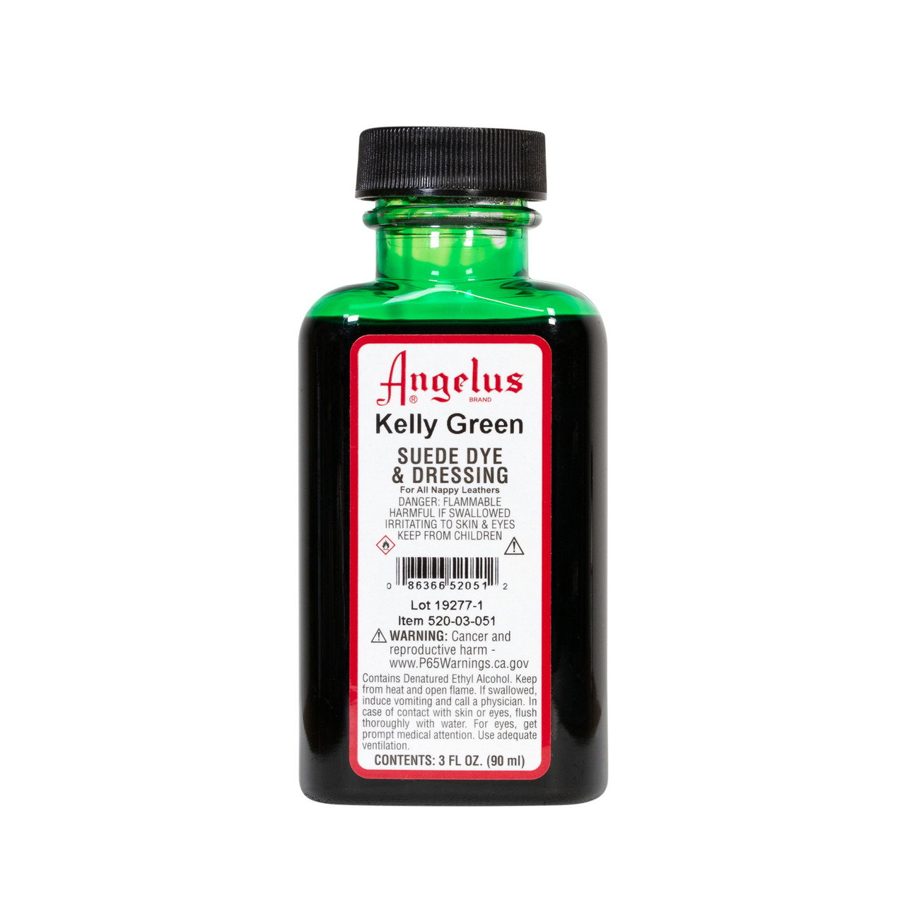 Angelus Suede Dye 3 oz. Kelly Green - (1000083765)