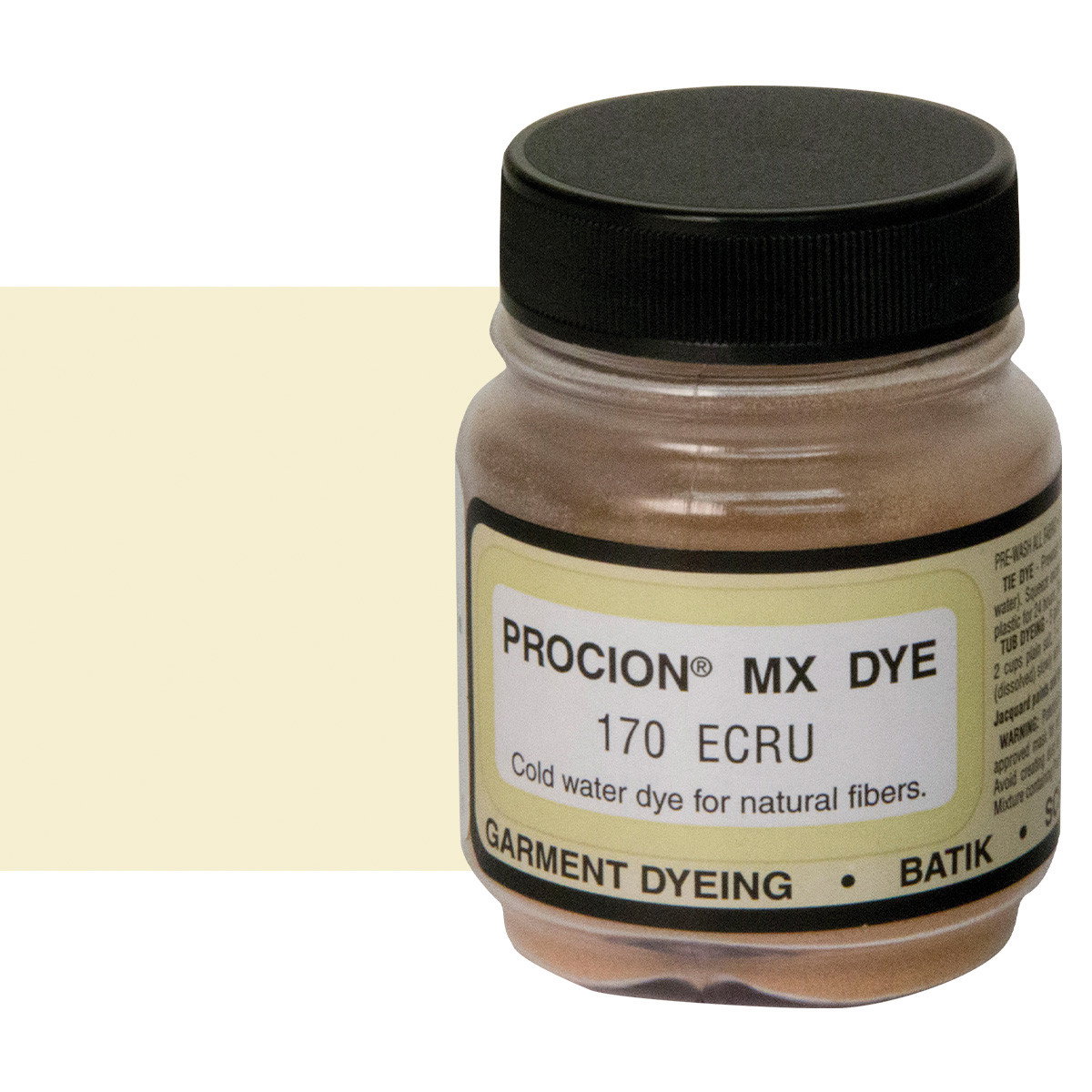Jacquard Procion MX Fabric Dye Ecru 2/3 oz. Jar - (200035960)