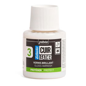 Pebeo Setacolor Leather Paint 110ml Gloss Varnish - (200043301)