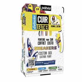 Pebeo Setacolor Leather Paint Sneakers Custom Box - (200043285)