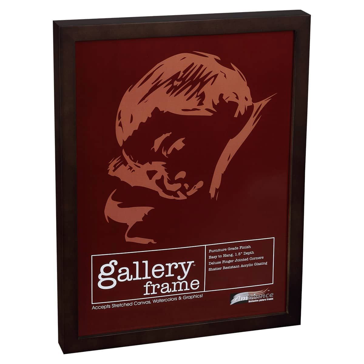 Ambiance Gallery Wood Frame 11x17 in. Espresso - (92636)