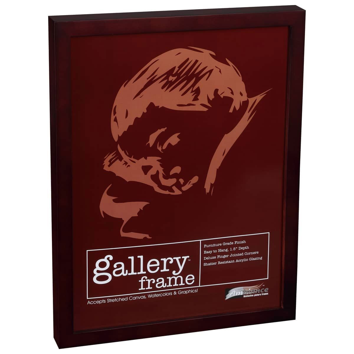 Ambiance Gallery Wood Frame 8.5x11 in. Mahogany - (92638)