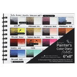 HGC Metallic Watercolor Painters Color Diary 140 lb. Cold Press 6x8 - (92650)