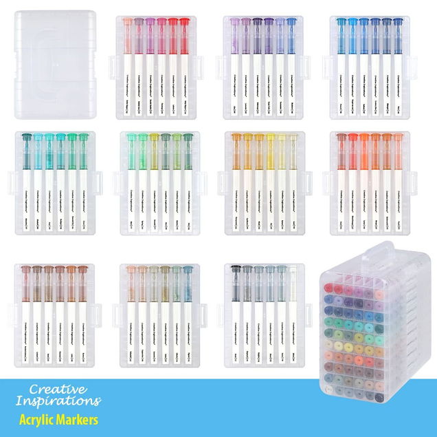 Creative Inspirations Acrylic Brush Tip Markers Creative Inspirations Acrylic Brush Tip Markers