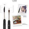 Borciani e Bonazzi Il Doppio Brush Series 710 Size 2 Travel Brush - (200044741) Borciani e Bonazzi Il Doppio Brush Series 710 Size 2 Travel Brush - (200044741)