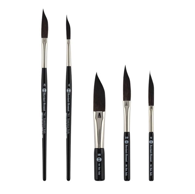 Borciani Bonazzi HIDRO Synthetic Sword Striper Brushes Borciani Bonazzi HIDRO Synthetic Sword Striper Brushes