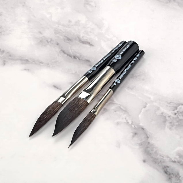 Borciani Bonazzi HIDRO Synthetic Sword Striper Brushes Borciani Bonazzi HIDRO Synthetic Sword Striper Brushes