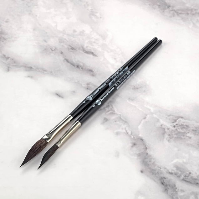 Borciani Bonazzi HIDRO Synthetic Sword Striper Brushes Borciani Bonazzi HIDRO Synthetic Sword Striper Brushes