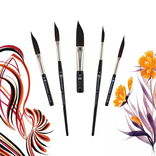 Borciani Bonazzi HIDRO Synthetic Sword Striper Brushes Borciani Bonazzi HIDRO Synthetic Sword Striper Brushes