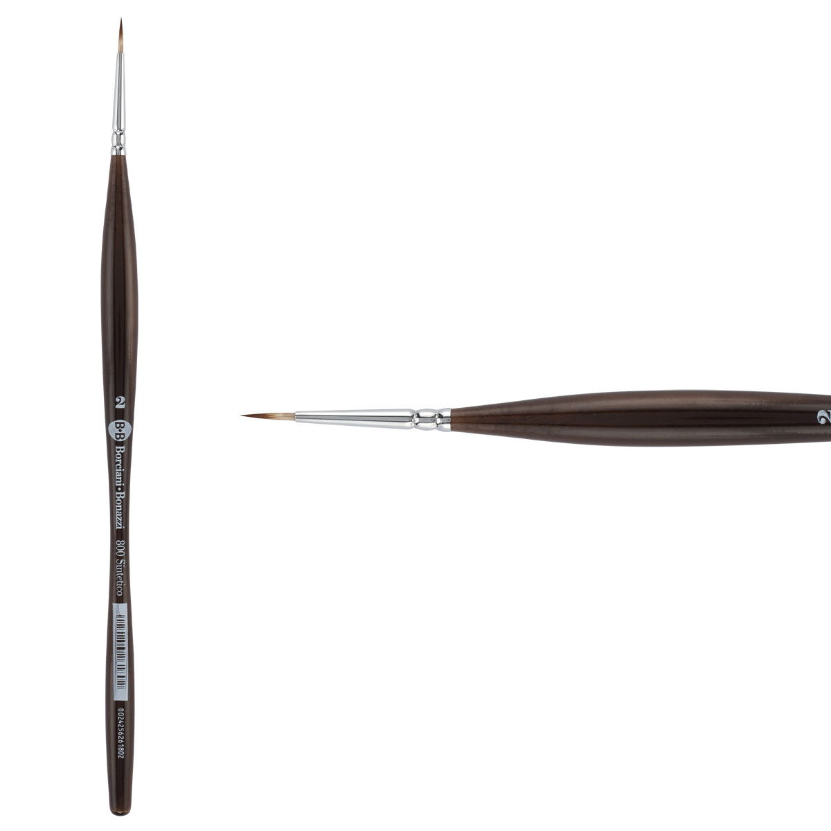 Unico Series 800 Synthetic Mongoose Round Sz 2 w/ Balanced Handle - (200044751)