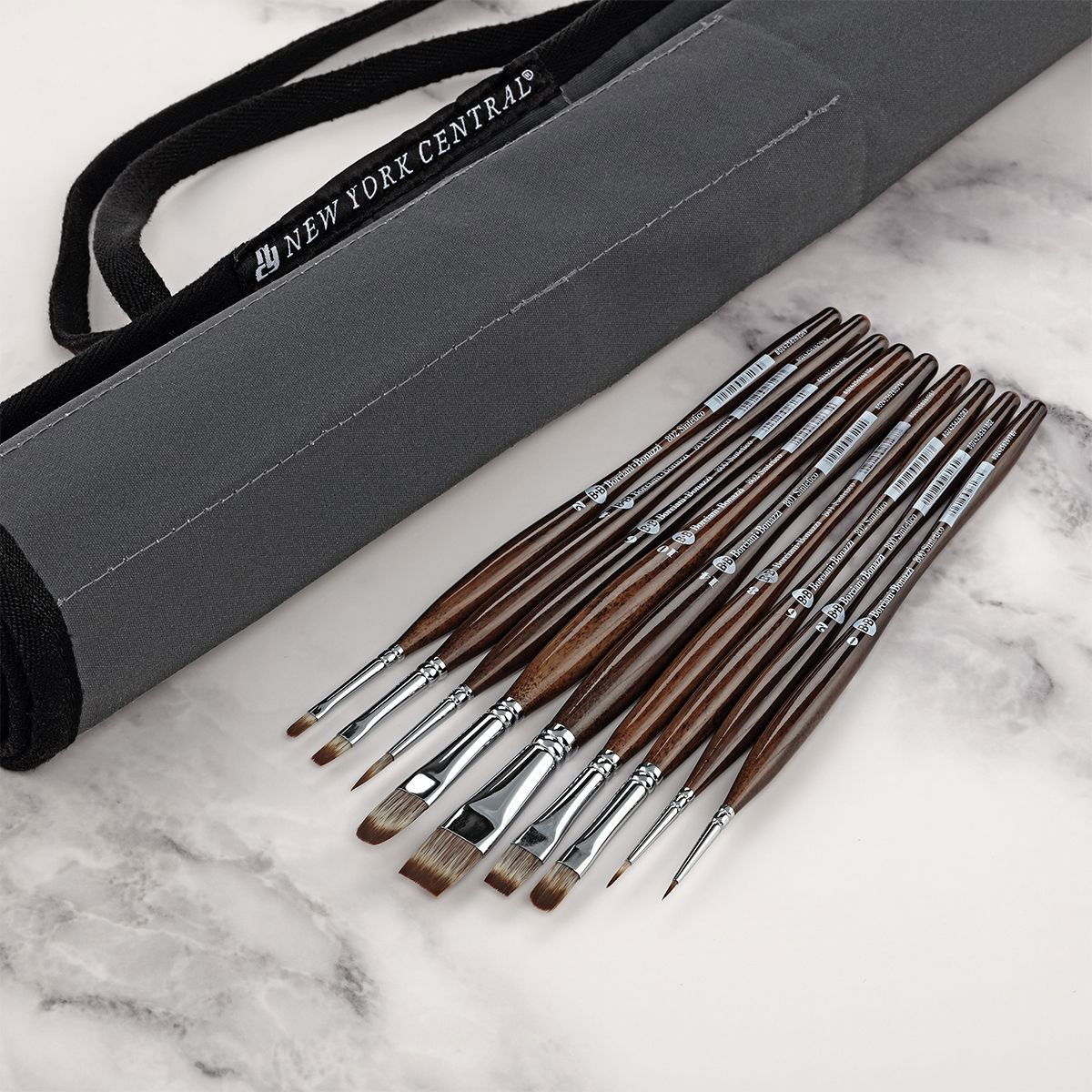 Borciani Bonazzi UNICO Synthetic Mongoose Brushes