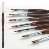 Borciani Bonazzi UNICO Synthetic Mongoose Brushes Borciani Bonazzi UNICO Synthetic Mongoose Brushes