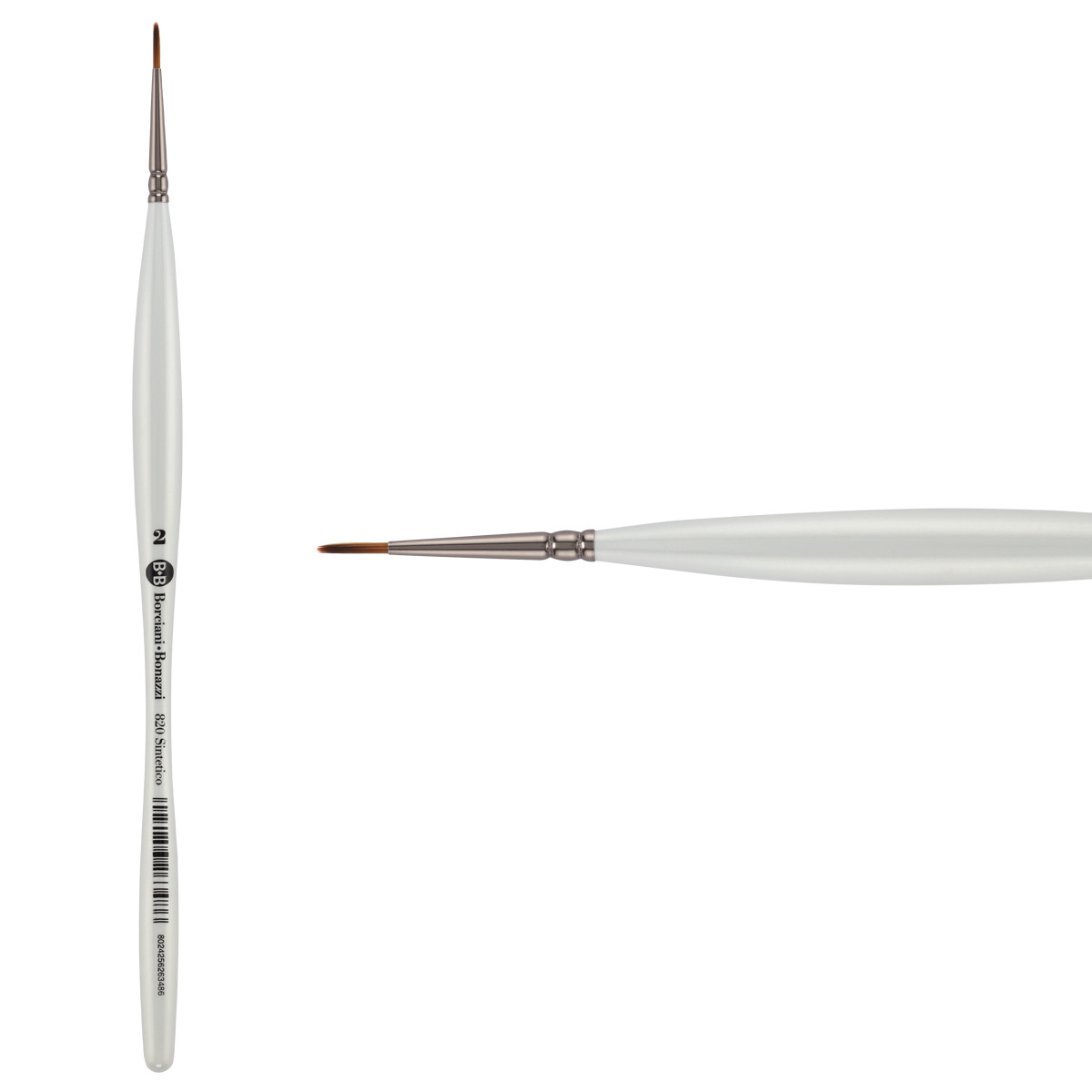 Unico Series 820 Fiammato Synthetic Fiber Round Sz 2 w/ Balanced Handle - (200044831)