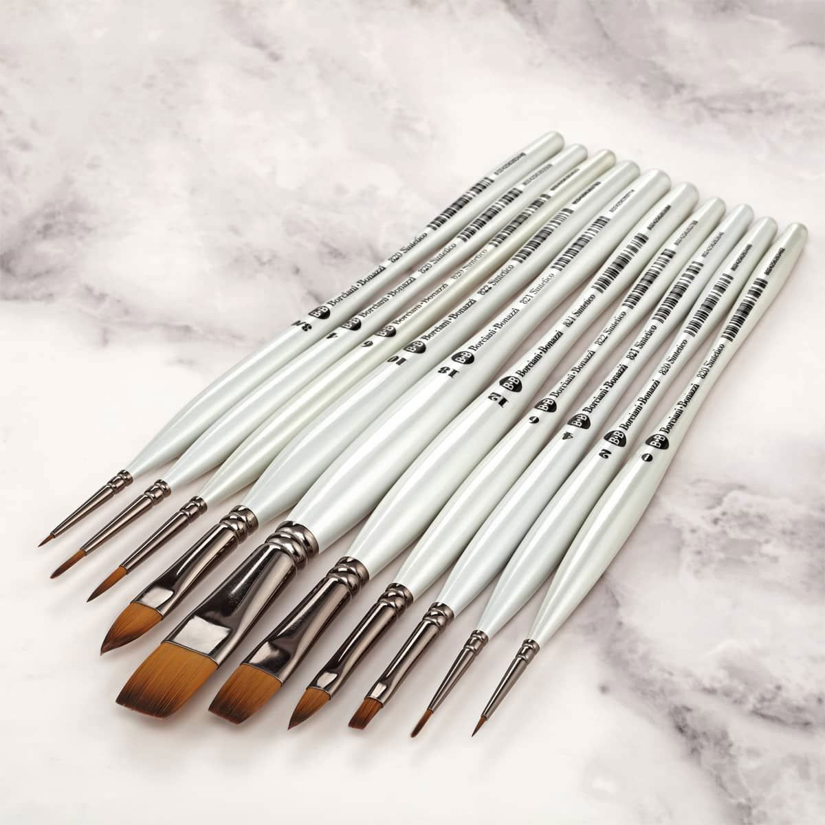 Borciani Bonazzi UNICO Fiammato Synthetic Brushes