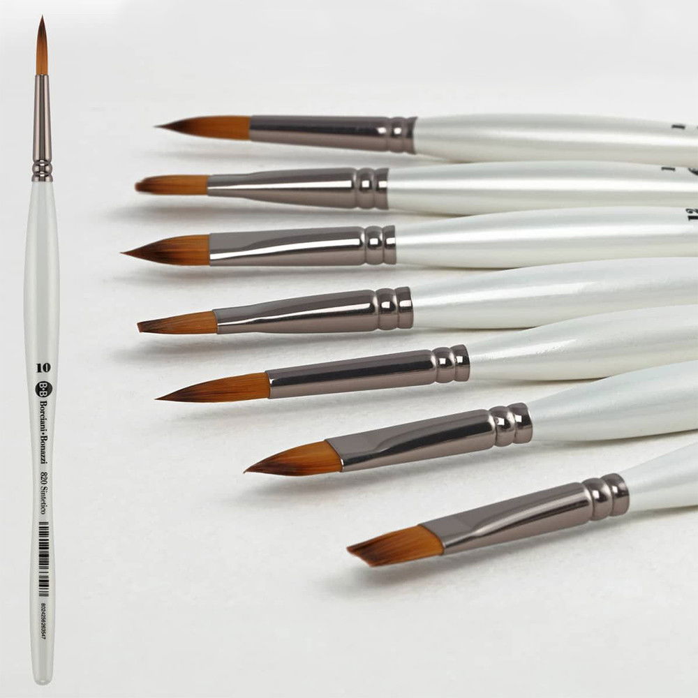 Borciani Bonazzi UNICO Fiammato Synthetic Brushes