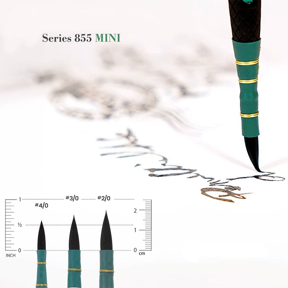 Borciani Bonazzi UNICO Infinito HIDRO Quill Brushes