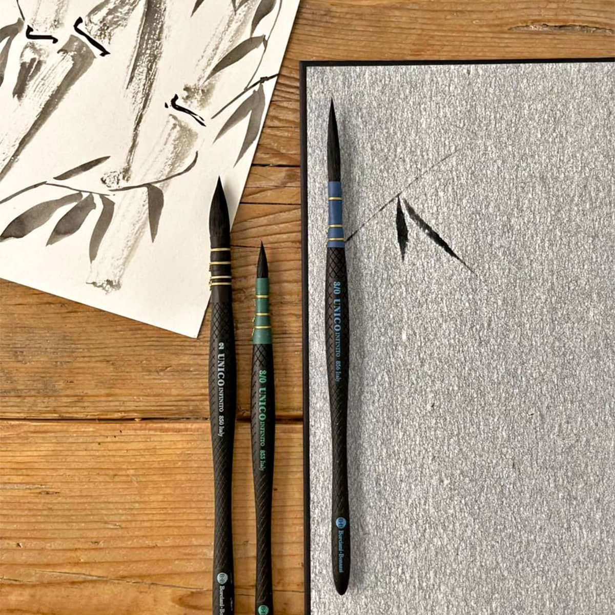 Borciani Bonazzi UNICO Infinito HIDRO Quill Brushes