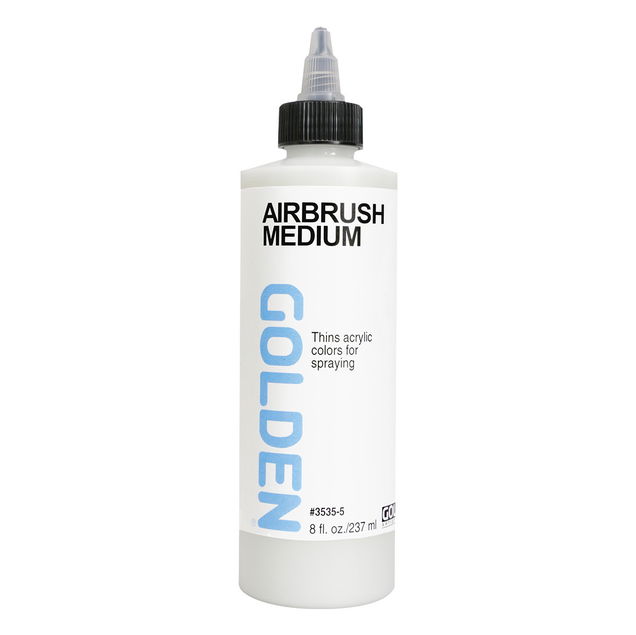 Golden Airbrush Medium 8oz - (200015258) Golden Airbrush Medium 8oz - (200015258)