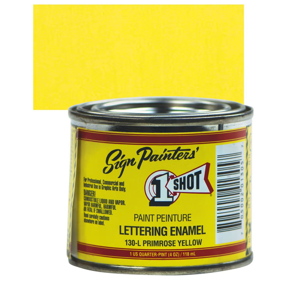 1SHOT Lettering Enamel 4oz Primrose Yellow - (1000019818)