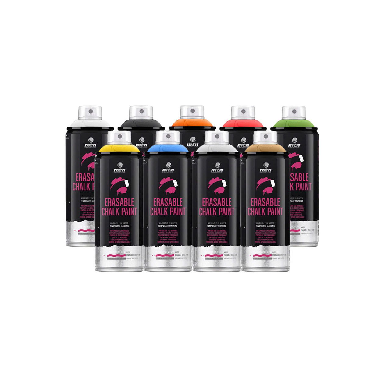 MTN PRO 400ml Erasable Spray Paint Chalk