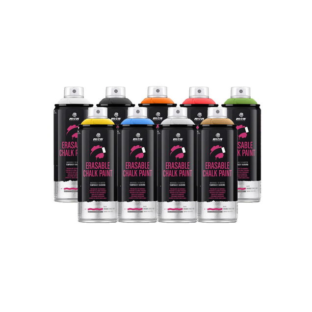 MTN PRO 400ml Erasable Spray Paint Chalk MTN PRO 400ml Erasable Spray Paint Chalk