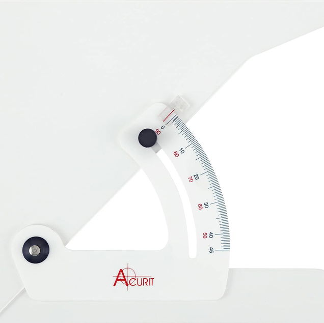 Acurit Adjustable Triangle 12" with Inking Edge - (91810) Acurit Adjustable Triangle 12" with Inking Edge - (91810)