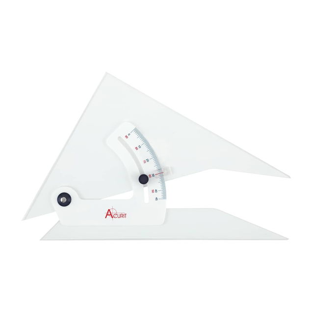 Acurit Adjustable Triangle 12" with Inking Edge - (91810) Acurit Adjustable Triangle 12" with Inking Edge - (91810)