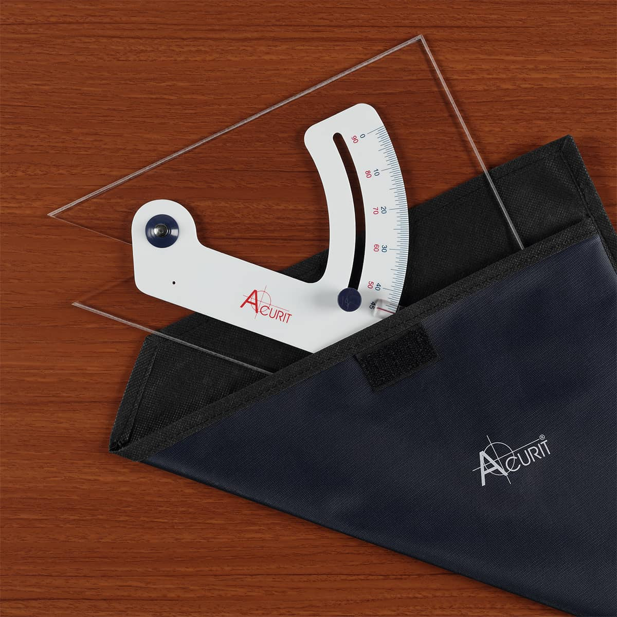 Acurit Adjustable Triangle 12" with Inking Edge - (91810)