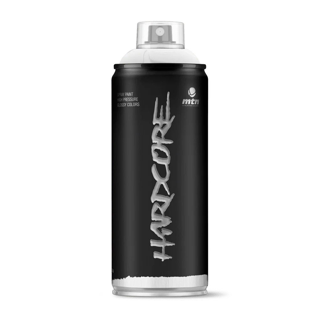 Montana Colors Hardcore Spray Paint 400 ml Satin White - (200007320)