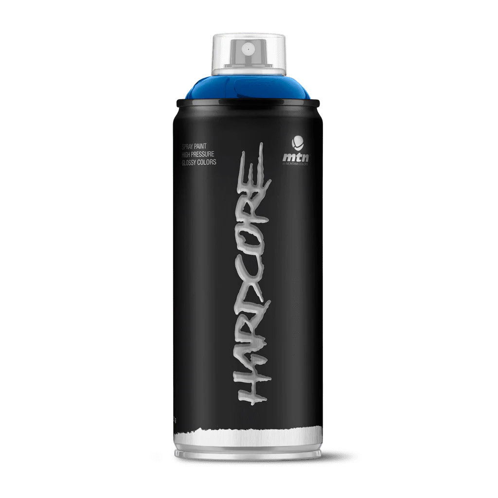 Montana Colors Hardcore Spray Paint 400 ml Pop Babylon Blue - (1000085092)