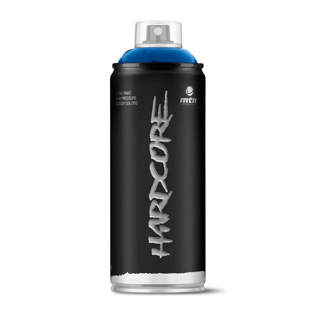 Montana Colors Hardcore Spray Paint 400 ml Pop Babylon Blue - (1000085092) Montana Colors Hardcore Spray Paint 400 ml Pop Babylon Blue - (1000085092)