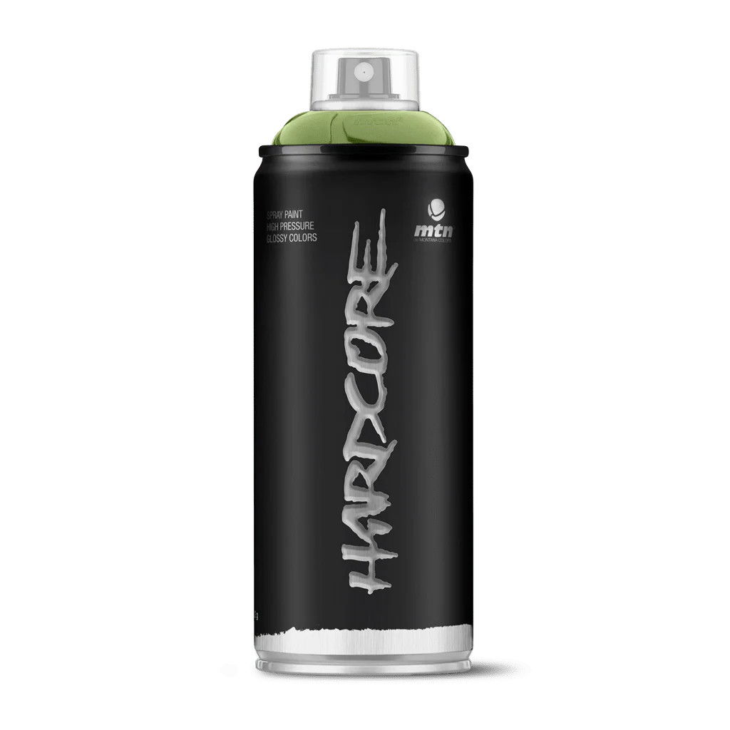 Montana Colors Hardcore Spray Paint 400 ml Rambo Green - (1000085097)