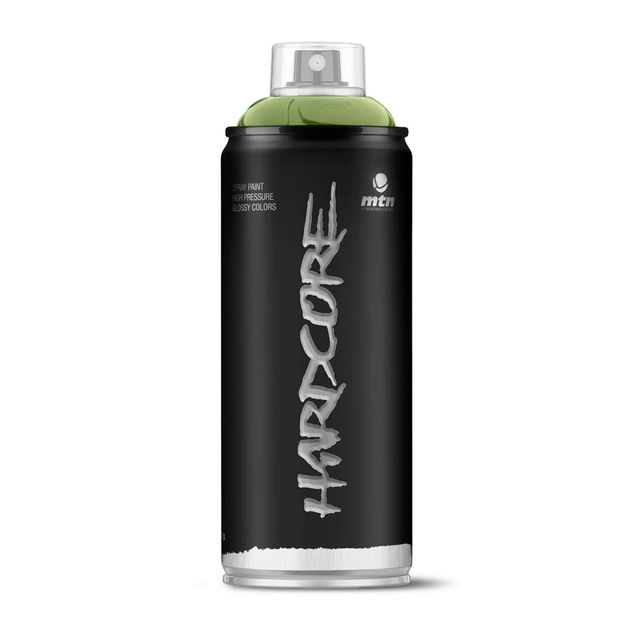 Montana Colors Hardcore Spray Paint 400 ml Rambo Green - (1000085097) Montana Colors Hardcore Spray Paint 400 ml Rambo Green - (1000085097)