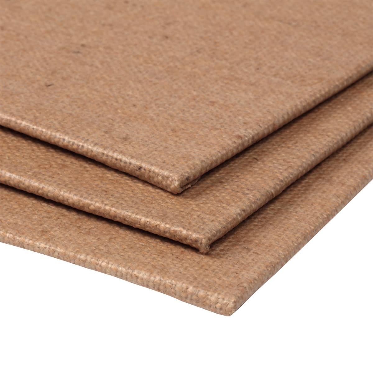 Vista Clear Primed Jute Canvas Panel 6"x8" Pack of 3 - (92713)