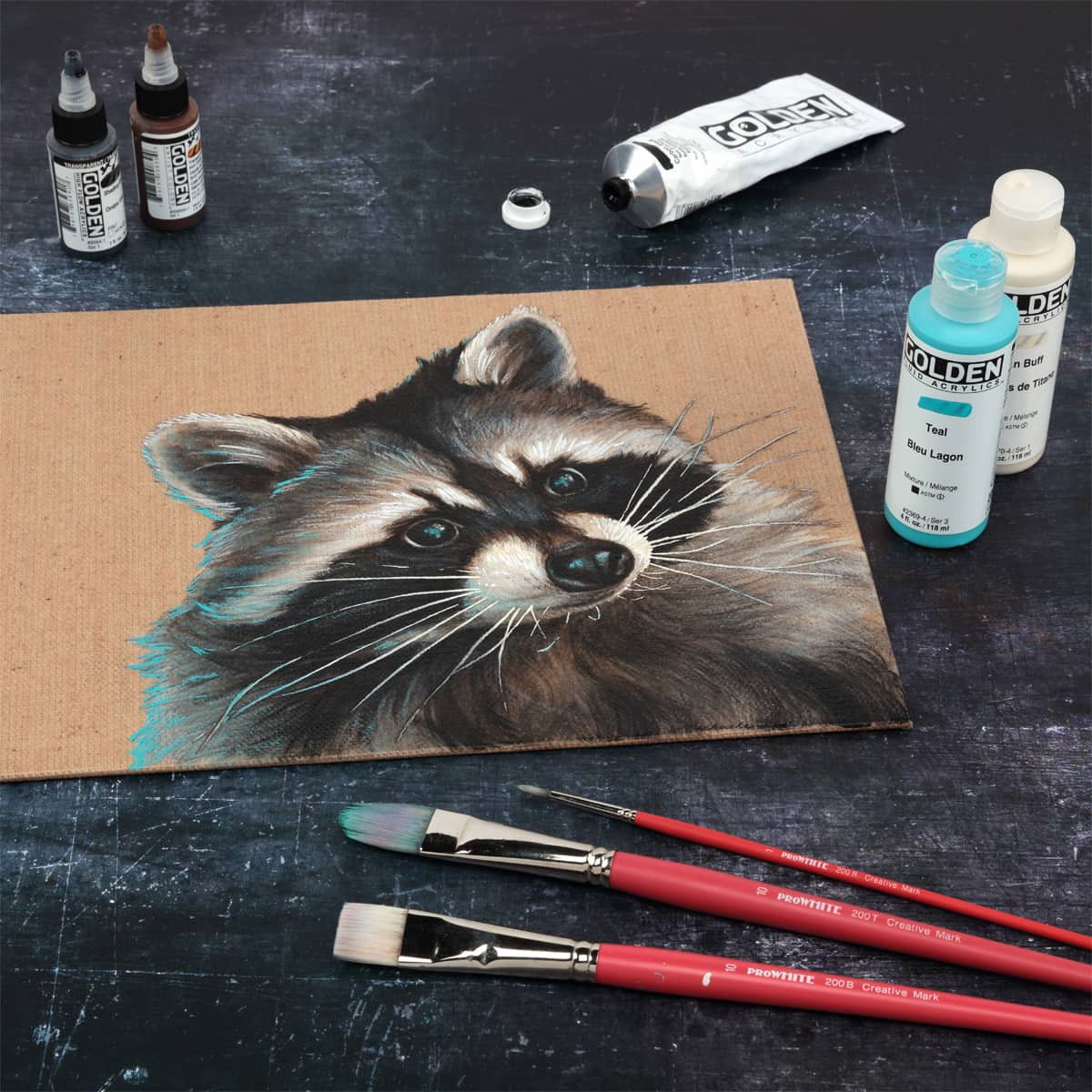 Vista Jute Clear Primed Canvas Panels