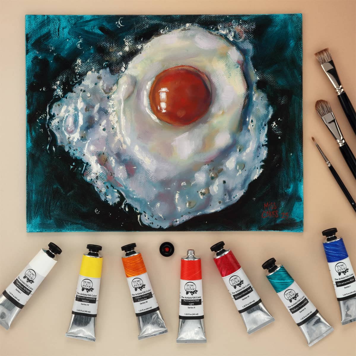 Vista Jute Oil-Primed Canvas Panels