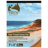 Vista Clear Primed Jute Canvas Pad 9"x12" (10 Sheets) - (92709) Vista Clear Primed Jute Canvas Pad 9"x12" (10 Sheets) - (92709)