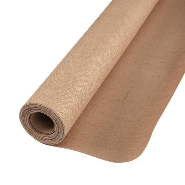 Vista Clear Primed Jute Canvas 60"x6 Yard Roll - (92727) *Large Product: Additional fee will apply if delivered Vista Clear Primed Jute Canvas 60"x6 Yard Roll - (92727) *Large Product: Additional fee will apply if delivered